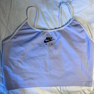 Nike Air Lavender Crop Tank Top